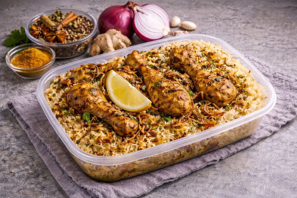 Hyderabadi Chicken Biryani